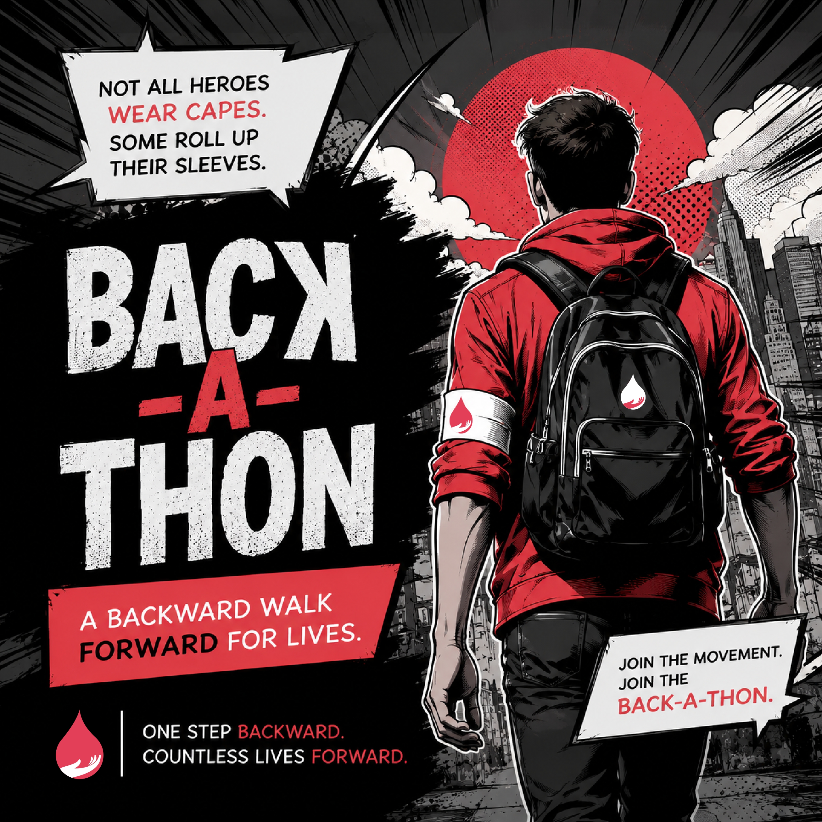 Back-A-Thon 2026 poster